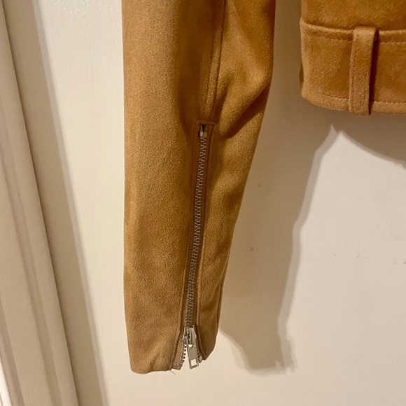 Faux suede jacket - Picture 4 of 5